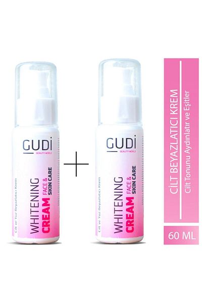 Gudi 60 ml x 2 Whitening Tone Equalizing Cream