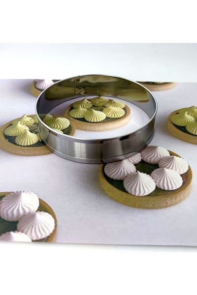 Nar kalıp 12 Cm Narkalıp Round Hamburger Baking Bread - 2.5cm Depth