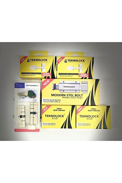 HIRSIZIN AÇAMADIĞI TEKNOLOCK STANDART MODELLI FULL GÜVENLİK SETİ SETİ