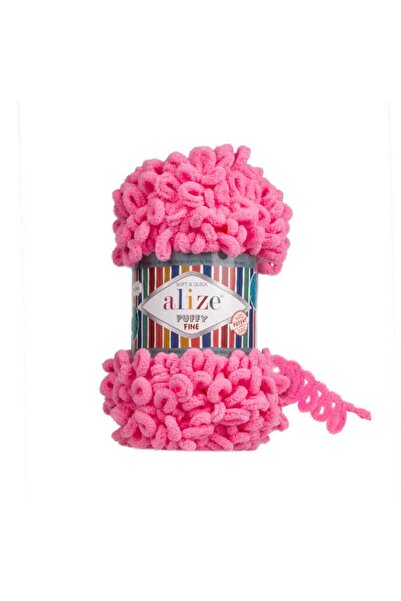 Alize 5 Adet Alize Puffy Fine 121 Pamuk Şeker