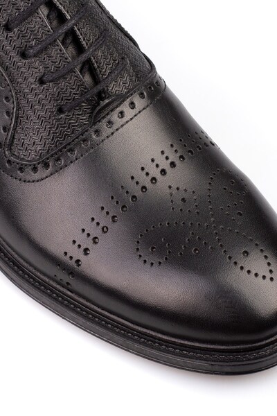 depderi Чоловічі туфлі з натуральної шкіри спеціального дизайну з внутрішньої шкіри