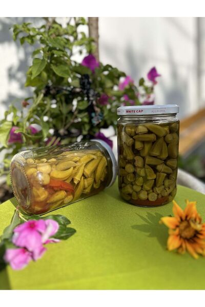 Aydın Enginar Köy Ürünleri 660 cc Taze Bamya Konservesi