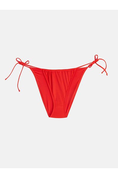 LC Waikiki LCW DREAM - Women's Bikini Bottom with UV Protection and Tie Detail
