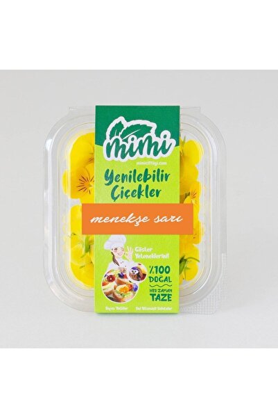 Mimi Çiftliği Sarı Renkli Menekşe 25'li