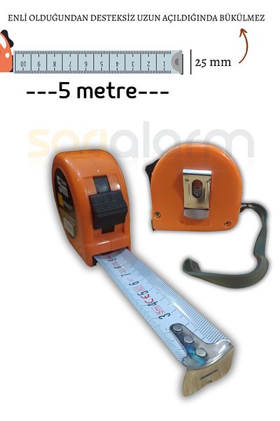 Roney Tape Meter 5 meters x 25 mm