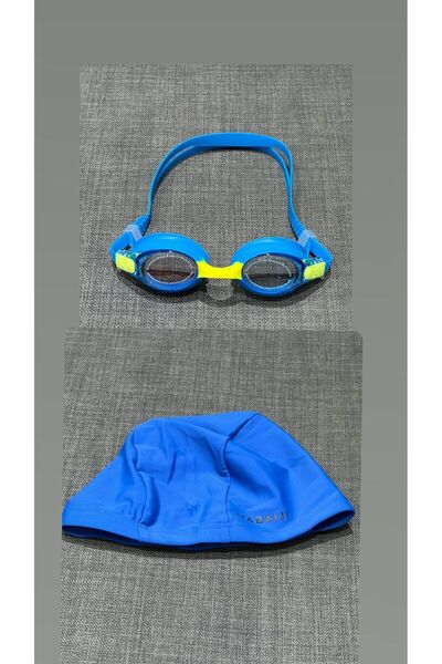 Decathlon Çocuk Bone Gözlük Seti Mavi