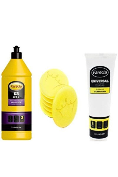 Farecla Unıversal Pasta 200 gr G3 Wax 250 ml ve  El Cila Pedi