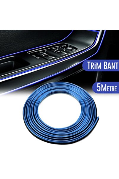 STS Oto Aksesuar Araç Içi Dekoratif Torpido Ve Kapı Döşeme Fitili Neon Ip 5 M...