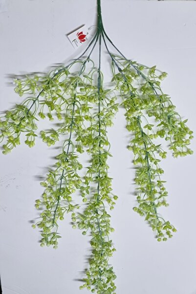 MD Aspiz Flowers 1 Adet Yapay Sarmaşık Sarkan Bitki ____ Sarkıt Ağacı Gelin Buketi Saksısız Mum Yapraklı Duvar Demeti