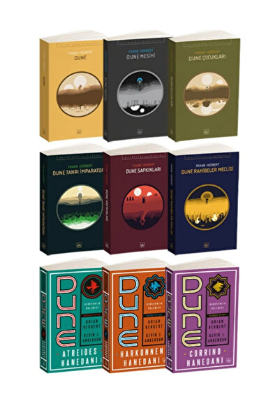 Timaş Yayınları Dune Serisi (9 Kitap Takım)