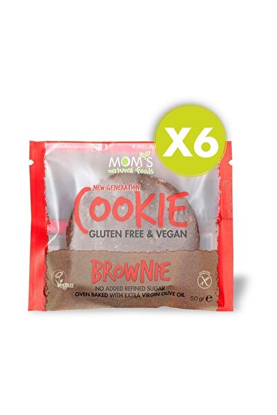 Mom's Natural Foods 6'lı Glutensiz BROWNIE Cookie