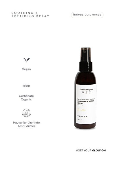 VERSEW Organik Yatıştırıcı ve Onarıcı Sprey 125ml