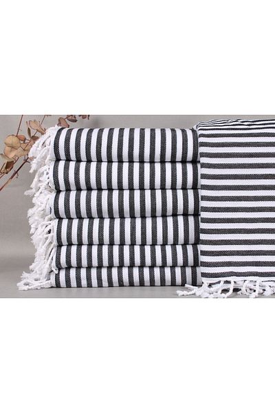 Kayra Export Pique Black 190x260 Cm Cotton Pique Cotton Bedspread