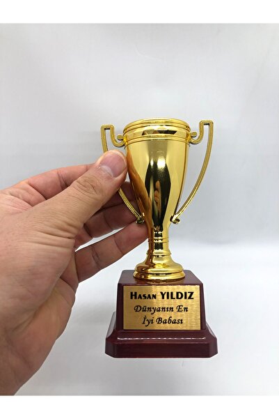 hemdemhediyelik Kişiye Özel Gönlümün Şampiyonu Mini Ödül Kupası Kişiselleştir...
