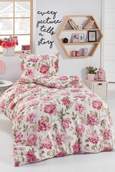 Enlora Home Junior Nevresim Seti Tek Kişilik Care Pembe
