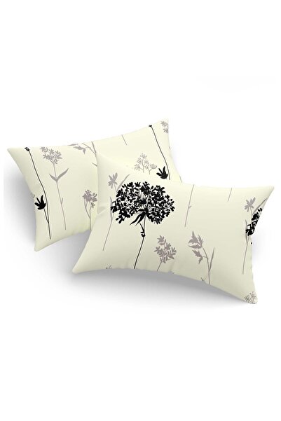 2-Piece Pillowcase Efil Beige-gray