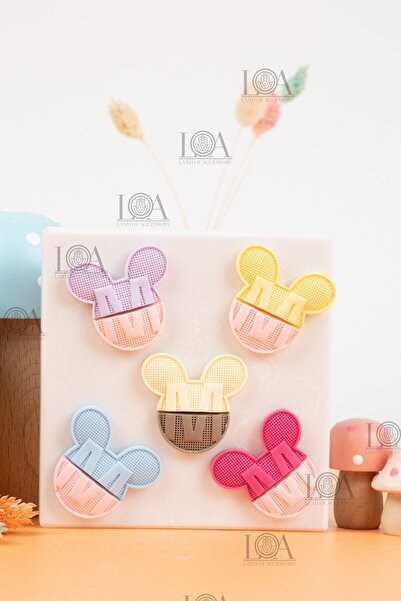 Crocs Corcs Jibbitz Terlik Süsü - Suluk Süsü - Telefon Süsü, 5 Adet Ayıcık Ch...