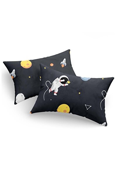 Enlora Home 2li Yastık Kılıfı Astron Lacivert