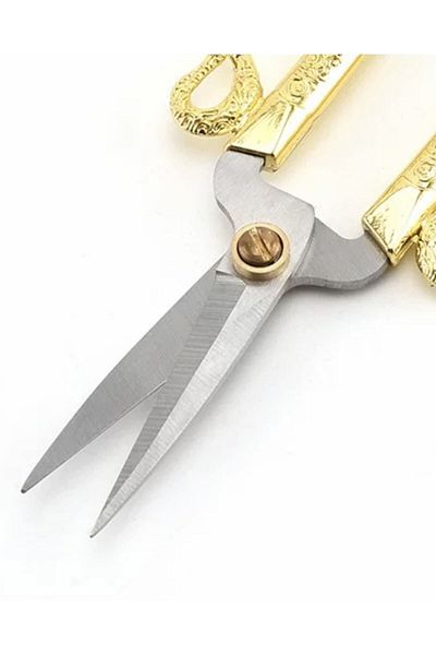 Mercee Söz Engagement-sewing Embroidery Scissors Gold Color