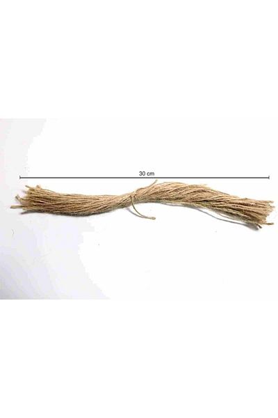Vice Label Binding Straw Rope Jute Rope 30 cm 50 Pieces
