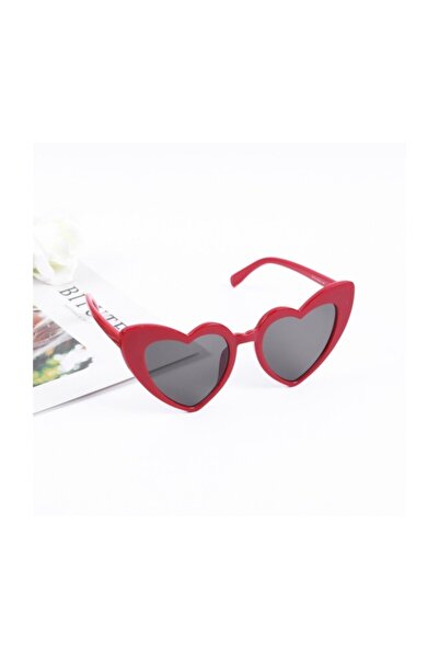 Makro Optik Cat Eye Red Heart Framed Special Design Lady Sunglasses