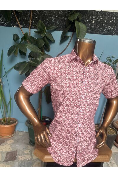 CLASSO Digital Printed Lycra Short Sleeve Shirt