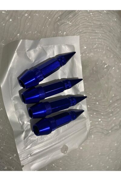 KRM Tuning Mavi Renk Sivri Sibop Kapağı