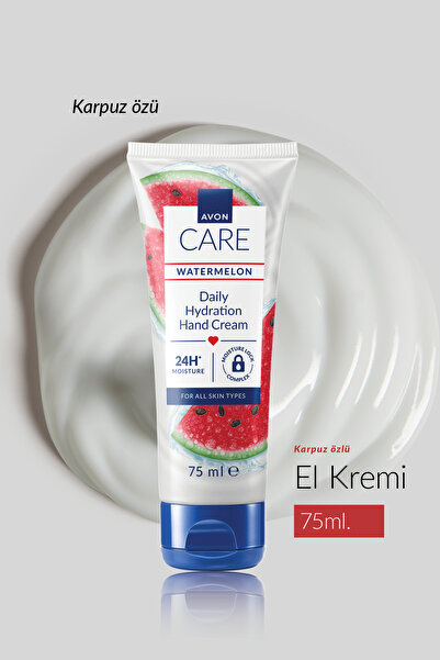 AVON Care Daily Hydration Karpuz Özlü Günlük Nemlendirici El Kremi 75ml