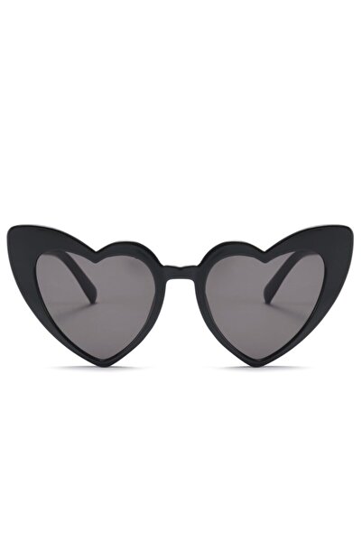 Makro Optik Cat Eye Black Heart Framed Special Design Lady Sunglasses