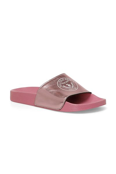U.S. Polo Assn. Pink Razze Women's Slippers
