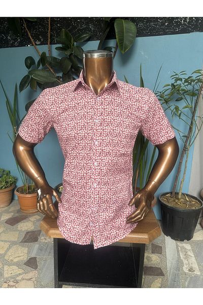 CLASSO Digital Printed Lycra Short Sleeve Shirt