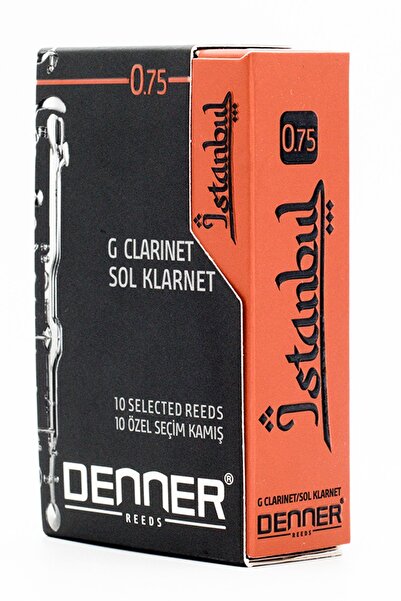 Denner Tijă de clarinet stânga, mărimea 0,75, seria Istanbul. Producție speci...