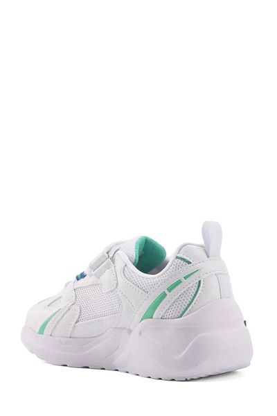 U.S. Polo Assn. US POLO ASSN AKITA - Pantofi pentru copii, alb și albastru verde