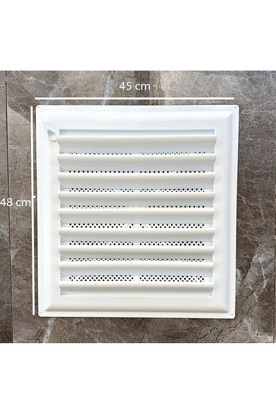 evdeniste Ubm 45X48 Bathroom Wc Ventilation Grille Adhesive (Glass Grille Gift)