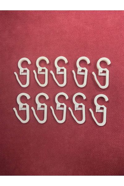 Erdoğanlar Koza Rustic Curtain Hook (roulette) Pack of 100