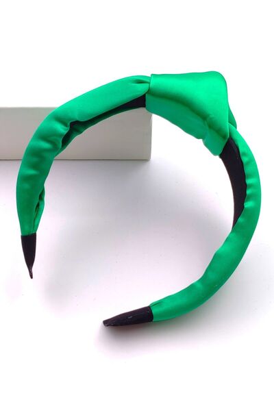 AXE SPORTSWEAR Satin Crown Headband - Women's, Crown with Knot Detail