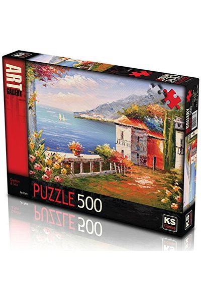 Ks Games Puzzle 500 Garden & Sea
