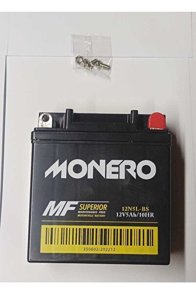 Volta Monero 12 V 5 Ah Yb5l Bs Motosiklet Activa Cup Ybr Akü 2022 Üretim Tarihli En Son Üretim