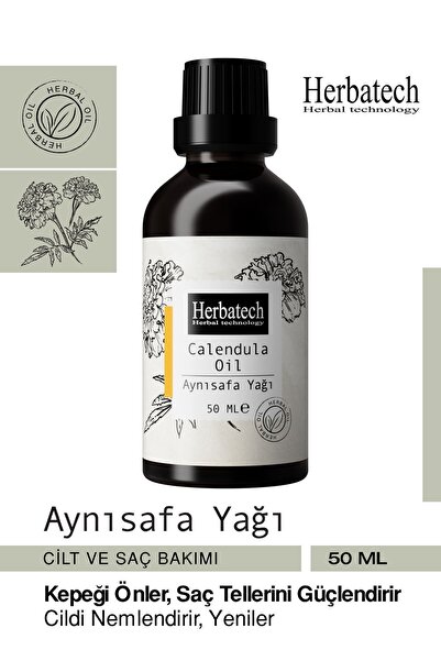 Herbatech %100 Doğal Aynısefa Yağı - Bariyer Onarıcı Ve Hassas Cilt Bakım Yağ...