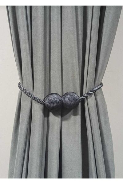 ecrin perde Anthracite Curtain Collector Magnetic Broccole