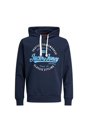Jack Jones Jack Jones Kapu onlu Standart Kal p Lacivert Erkek Sweat 12236178 Fiyat Yorumlar Trendyol