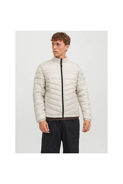 Jack & Jones Jack&jones Hero Puffer Collar Ανδρικό Μπεζ παλτό