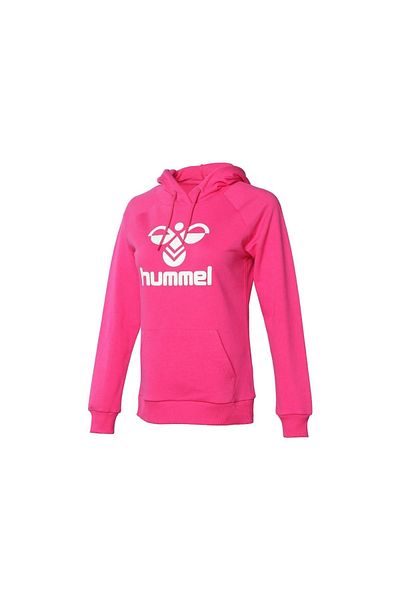 hummel Γυναικείο φούτερ με ροζ κουκούλα BILLUND