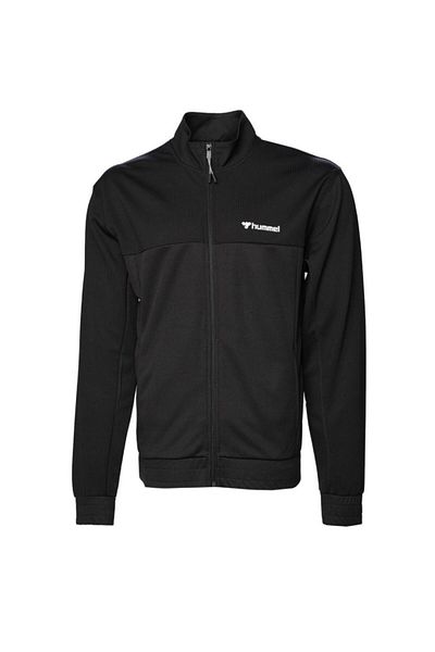 hummel Μπουφάν με φερμουάρ Joel Ανδρικό μπουφάν με μαύρη κουκούλα