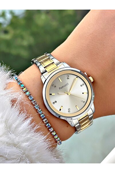 Ferrucci Bileklikli Kadın Kol Saati FC13863M.02