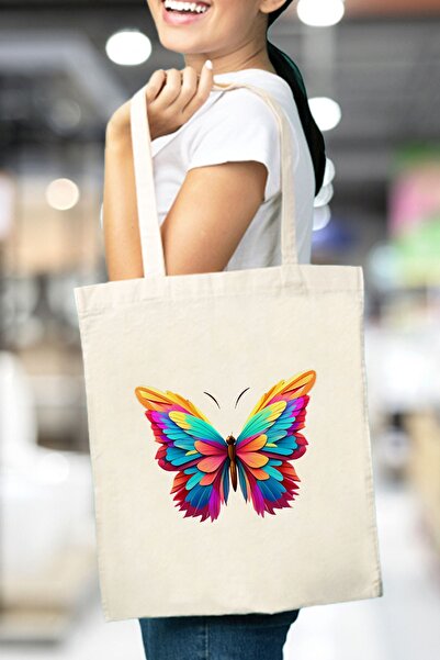 GIFTALI Butterfly Themed Cloth Bag