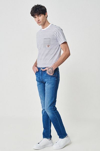 Lee Rider Slim Straight Fit Slim Fit Stretch-Jeans-Jeans