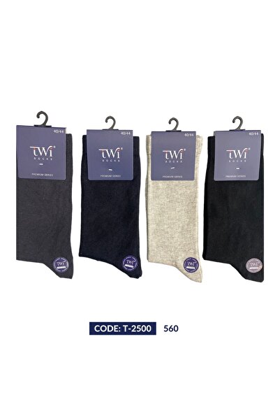 TWİSOCKS جوارب Twisocks القطنية المسطحة المختلطة 12 قطعة