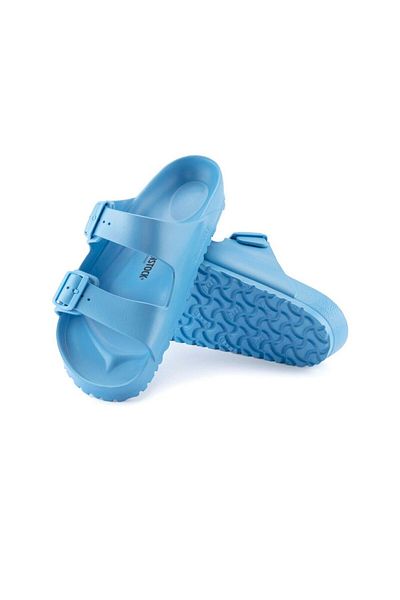 Birkenstock Papuci albaștri Arizona Eva pentru femei