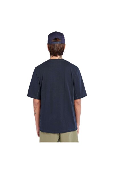 Timberland Timberchill Men's Navy Blue Round Neck T-Shirt